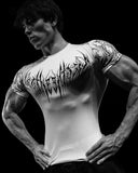 Doom Tech™ Armored shortsleeve Compression [DIVINE WHITE] - Unmatched Supply-Breathedivinity