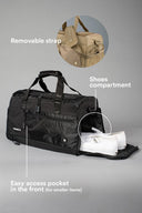 740 Elite Duffle Bags Black