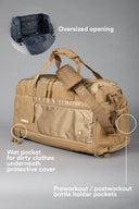740 Elite Duffle Bags Tan