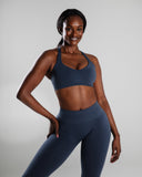 Elevate Bra - Dusty Navy - Unmatched Supply-Women's Seamless Bra