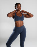 Elevate Bra - Dusty Navy - Unmatched Supply-Women's Seamless Bra