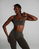 Elevate Bra - Khaki - Unmatched Supply-Women's Seamless Bra