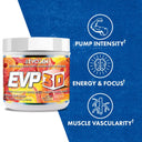 EVP-3D Non-Stim Pre-Workout - Unmatched Kicks-Evogen