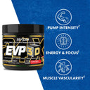 EVP-3D Non-Stim Pre-Workout - Unmatched Kicks-Evogen