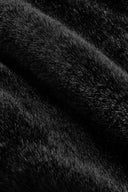 Faux Fur Cropped Amore Jacket Black - Unmatched Supply-ALO