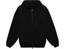 Fear of God Essentials Heavy Fleece Fullzip HoodieBlack - Unmatched Kicks - ESSENTIALS