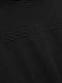 Fear of God Essentials Hoodie Jet Black - Unmatched Kicks - ESSENTIALS
