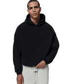 Fear of God Essentials Hoodie Jet Black - Unmatched Kicks - ESSENTIALS