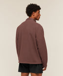 Fleece Zip Through Jacket Espresso Brown - Unmatched Supply-