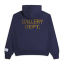 Gallery Dept. Paint Logo Hoodie Vintage Navy - Unmatched Kicks - Gallery department