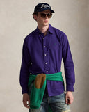 Garment-Dyed Oxford Shirt - All Fits Medieval Purple - Unmatched Kicks-ralph lauren