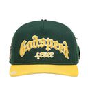 Godspeed Forever Trucker Hat Green/Yellow - Unmatched Kicks - Godspeed Hills