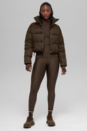 Gold Rush Puffer Espresso - Unmatched Supply-ALO