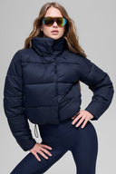 Gold Rush Puffer Navy - Unmatched Supply-ALO