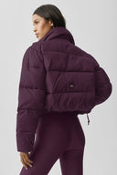 Gold Rush Puffer Rich Bordeaux - Unmatched Supply-ALO