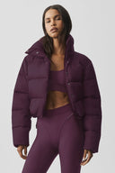 Gold Rush Puffer Rich Bordeaux - Unmatched Supply-ALO