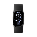 Google Fitbit Edge Classic Matte Black Aluminium Case / Obsidian Active Band - Unmatched Supply-Google Fit