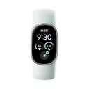 Google Fitbit Edge Classic Satin Silver Aluminum Case / Fog Active Band - Unmatched Supply-Google Fit