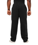 Gymshark Power Straight Leg Pants - GS Black/GS Asphalt Grey - Unmatched Kicks - GYMSHARK