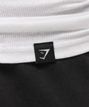 Gymshark Ribbed Tank 1PK - White - Unmatched Kicks - GYMSHARK