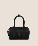Gymshark x Analis Mini Barrel Bag Black/Carmine Red. - Unmatched Kicks - Gymshark Accessories