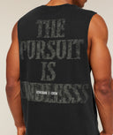 Gymshark x CBUM Washed Sleeveless T-Shirt oversized fit - Black - Unmatched Kicks - GYMSHARK