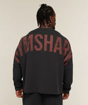 Gymshark x Sam Sulek Crew oversized fit Black - Unmatched Supply-GYMSHARK