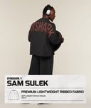 Gymshark x Sam Sulek Crew oversized fit Black - Unmatched Supply-GYMSHARK