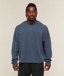 Gymshark x Sam Sulek Crew oversized fit Shadow Blue - Unmatched Supply-GYMSHARK