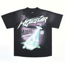 Hellstar Attacks T-Shirt 'Black/Green' - Unmatched Kicks - Hellstar