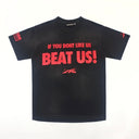 Hellstar Beat Us! T-shirt Red/Black - Unmatched Kicks - Hellstar