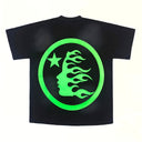 Hellstar Classic T-shirt Black/Green - Unmatched Kicks - Hellstar