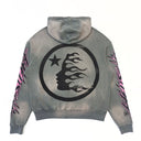 Hellstar Future Flame Hoodie Grey - Unmatched Kicks - Hellstar