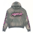 Hellstar Future Flame Hoodie Grey - Unmatched Kicks - Hellstar