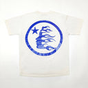 Hellstar Gel Sport Logo T-shirt White/Blue - Unmatched Kicks - Hellstar
