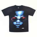 Hellstar Goggles T-Shirt Black - Unmatched Kicks - Hellstar