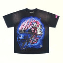 Hellstar powered by the star tshirt black/purple - Unmatched Kicks - Hellstar