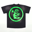 Hellstar Sports Core Gel Logo T-shirt Black/Green - Unmatched Kicks - Hellstar