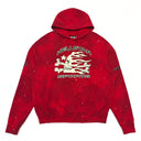Hellstar Sports Tie - Dye Skull Hoodie Red - Unmatched Kicks - Hellstar