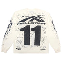 Hellstar Studios Moto Cross Longsleeve T-Shirt White - Unmatched Kicks - Hellstar