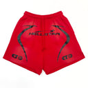 Hellstar Warm Up Shorts Red - Unmatched Kicks - Hellstar