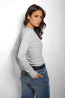 Henley long sleeve t-shirt - Unmatched Supply-SUBDUED