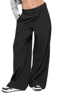 High-Waist Dreamscape Trouser (Long) Black - Unmatched Supply-ALO
