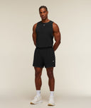 Hybrid Race Tank slim fit Black - Unmatched Supply-GYMSHARK
