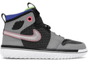 Jordan 1 High React Black Particle Grey - Unmatched Kicks - Sneakers
