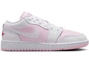 Jordan 1 Low Pink Foam Fire Red White (Gs) - Unmatched Kicks - Sneakers