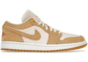 Jordan 1 Low Se Twine Orange Quartz Corduroy Womens - Unmatched Kicks - Sneakers