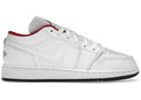 Jordan 1 Low White Gym Red Black Gs - Unmatched Kicks - Sneakers