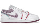 Jordan 1 Low White Light Bordeaux Gs - Unmatched Kicks - Sneakers