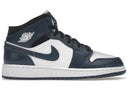 Jordan 1 Mid Armory Navy Gs - Unmatched Kicks - Sneakers
